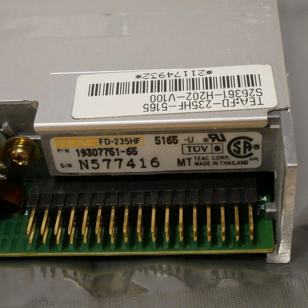 TEAC 3.5 inch Internal Floppy Disk Drive Model FD-235HF‎ Tested & Working - 20